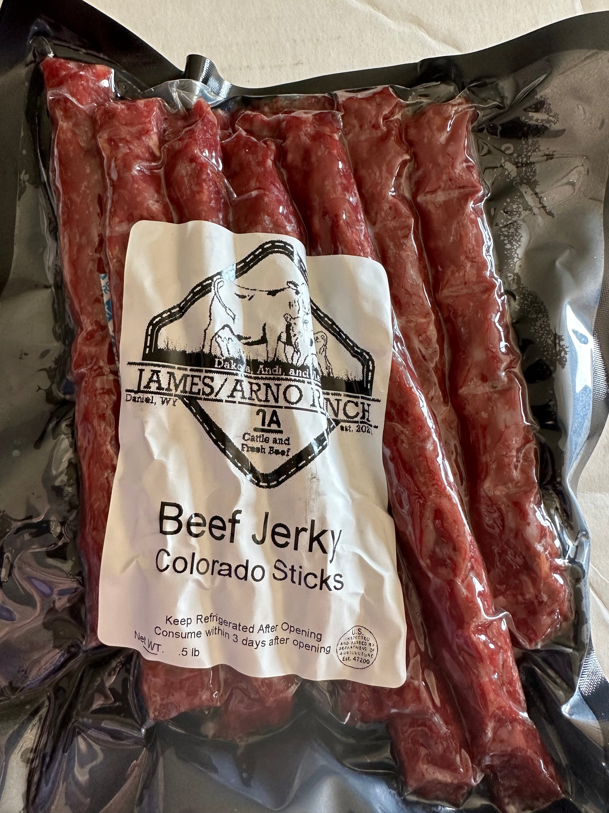 Beef Sticks- Garlic flavor